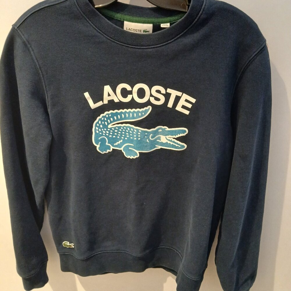 Lacoste Logo Crewneck Top